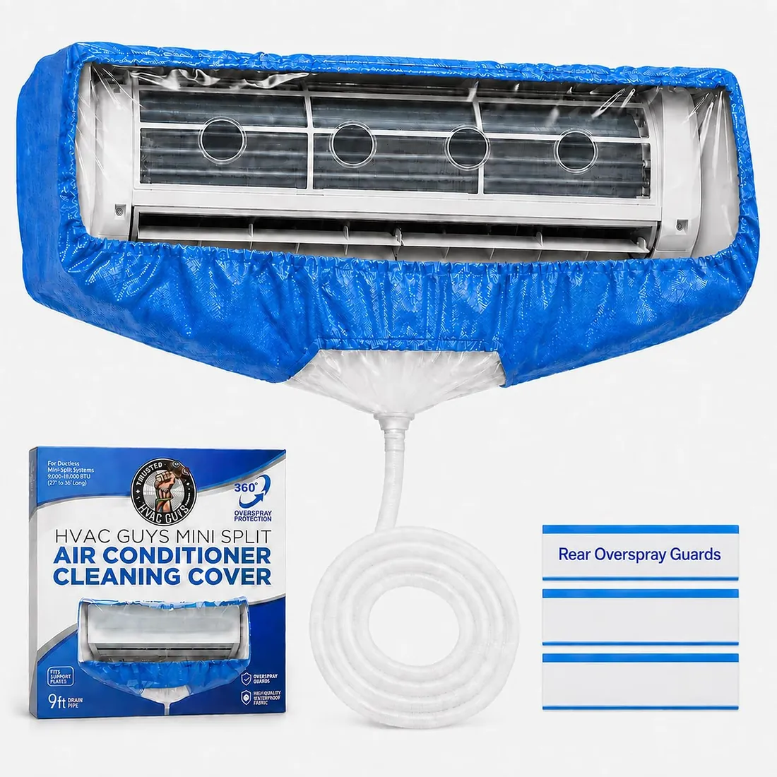 Leak Saver Mini-Split Cleaning Kit, 27-35 in